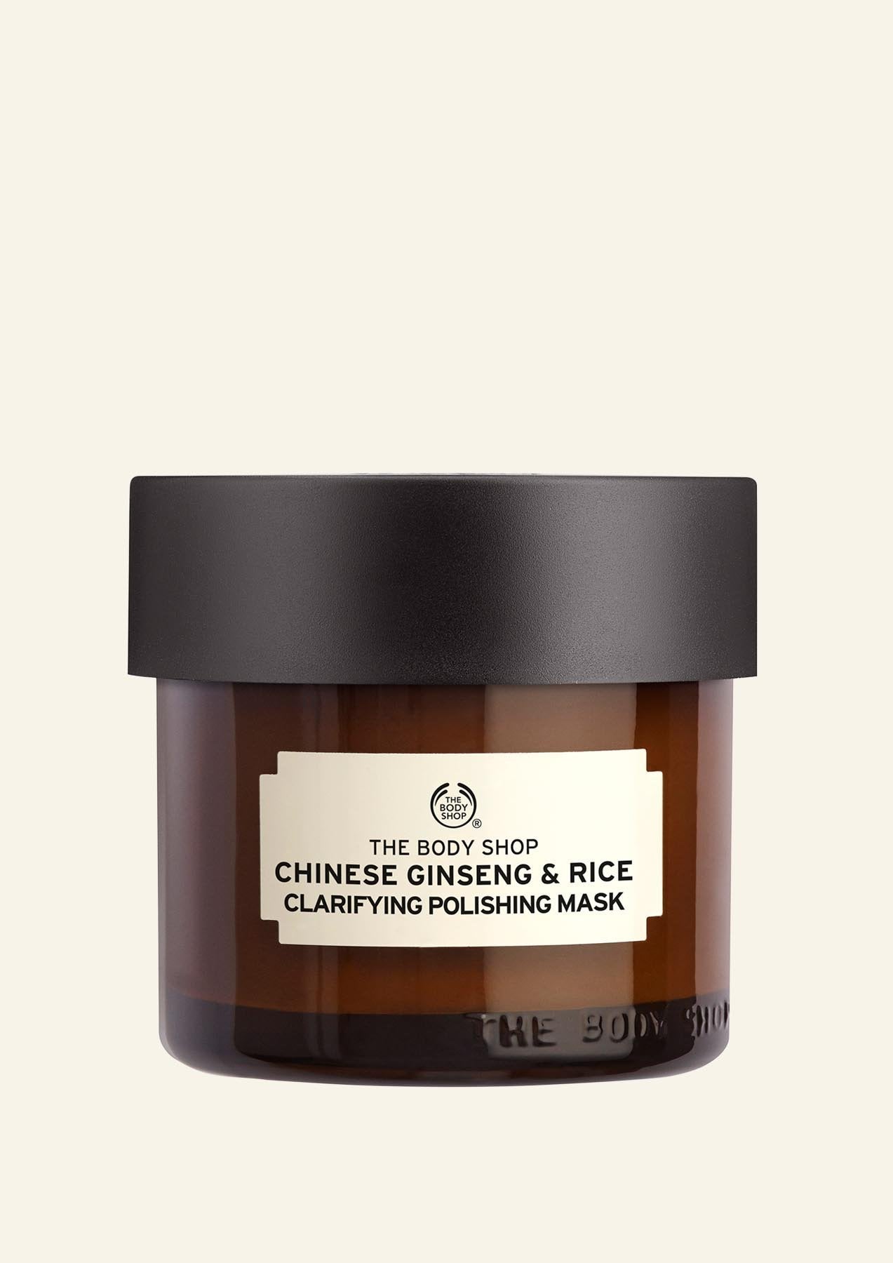 Til træt og livløs hud Chinese Ginseng & Rice Clarifying Polishing Maske Face Masks