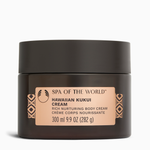 Giv huden lidt ekstra omsorg med vores nærende, plejende kukui-creme. Spa of the World™ Hawaiian Kukui Body Cream