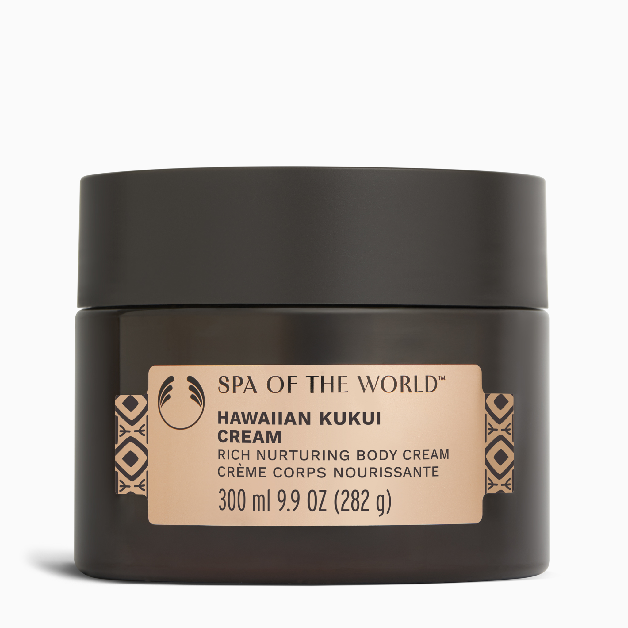 Giv huden lidt ekstra omsorg med vores nærende, plejende kukui-creme. Spa of the World™ Hawaiian Kukui Body Cream